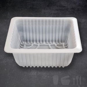 실링용기 TY 35호(갈비 두부 단무지) 200개 반투명 5000ml