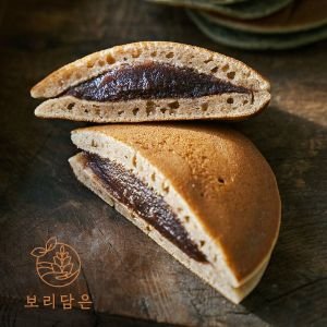 보리담은 찰보리빵 28gX100개 (단팥 60개+쑥 40개)