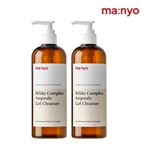 마녀공장 비피다 안티에이징 앰플 약산성 젤 폼 400ml x2 [정가 46,000원]