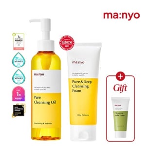 마녀공장 1등 퓨어 클렌징 오일&폼 SET (+소다폼20ml)