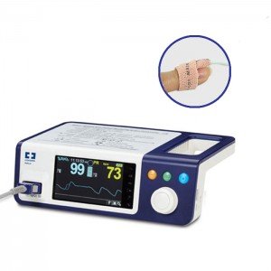 [대여상품]산소포화도측정기대여 넬코 베드사이드 SpO2(맥박측정가능)[1개월대여] 일회용 센서 3개 추가 증정