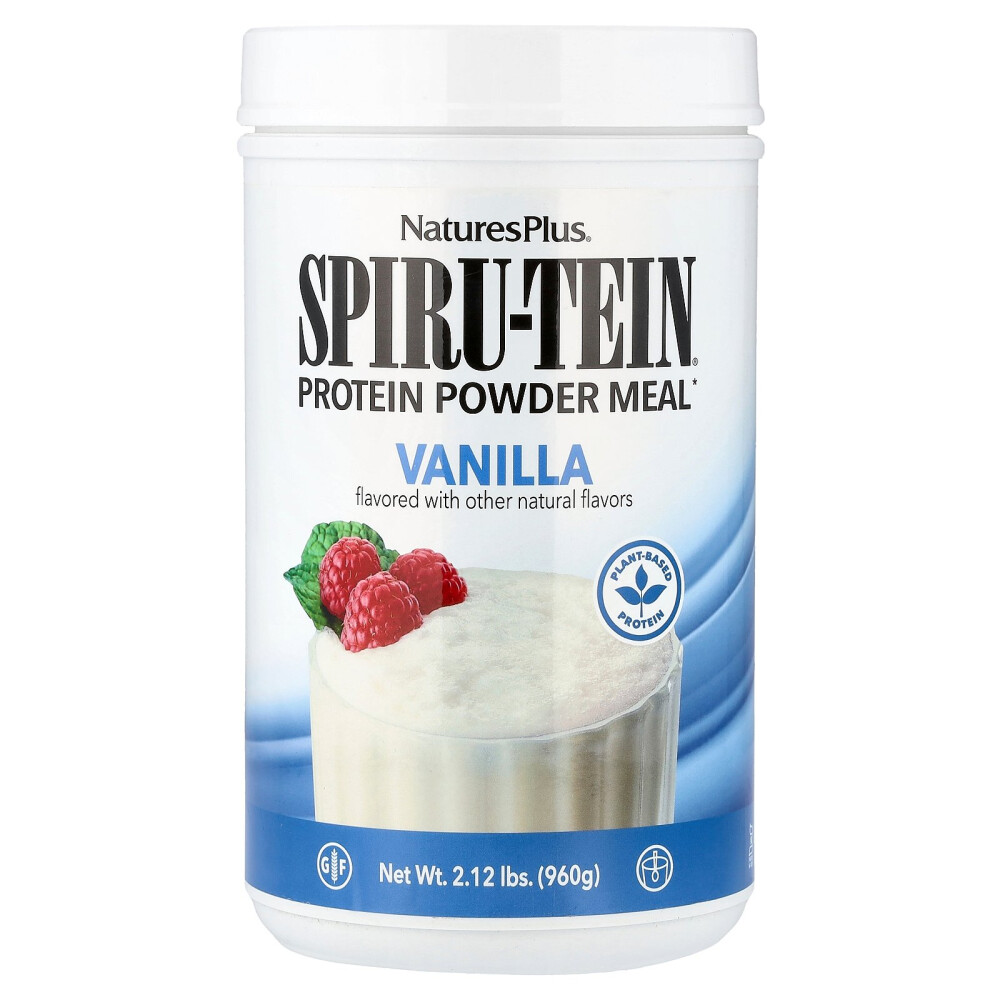 <b>네이쳐스플러스</b> Spiru-Tein 고단백 에너지 대용식 바닐라 맛 960g(2.12lbs)  960g  1개
