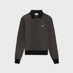 셀린느 트리오페 남성 폴로 셔츠 긴팔 티셔츠 A S가능 24FW 2X98N494Z 117687497