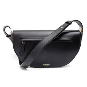 버버리 올림피아 스몰 레더 숄더백 블랙 8036381 여성용 270818 1147466 LO1785899453