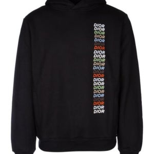 디올 크리스챤 후드 티셔츠 블랙 413J646A0531 985 24SS 남성 멀티 로고 BLACK BPG 120895809