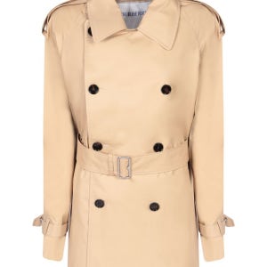 버버리 트렌치 코트 8089783A3743 8089783 24FW 쇼트 with double breasted closure, adjustable 벨트, 앤 buckle 커프스 Fl