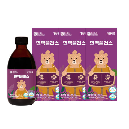 장인정신에브리데이 장인정신 에브리데이 어린이 아연 <b>면역</b>플러스 3병