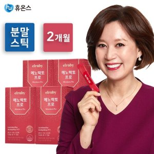 [분말형]엘루비 메노락토 프로 갱년기 유산균 YT1 4박스(60포) TV상품