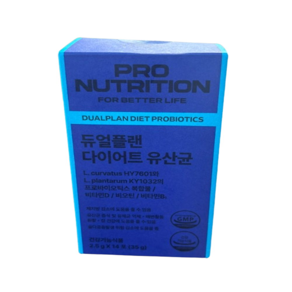 듀얼플랜 유산균(2.5g*14포) 1개  4개  35g