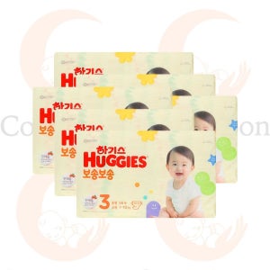 하기스 2024 보송보송 밴드형 3단계 공용 56매X6팩