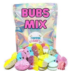 팝핀캔디 법스 버브스 BUBS 믹스 스웨덴 스웨디시 젤리 캔디 모음 1kg 14종 POPPIN CANDY