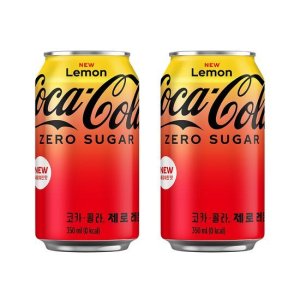 코카콜라 코크 제로 레몬 350ml 24캔