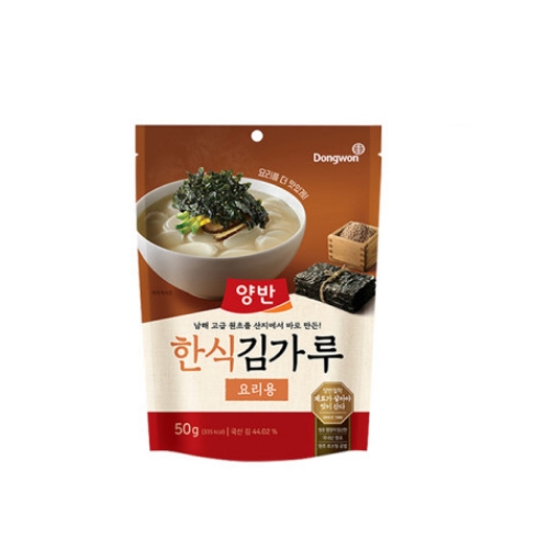 Dongwon Yangban Korean Cuisine Seasoned Seaweed Flakes 50g, 1 Pack