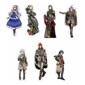 [잭잔느] 트레이딩 클리어 스티커 Classical Quartz Ver. (랜덤)