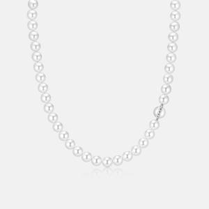 1992 PERLA 스털링 실버 화이트 네크리스 A251SN1757WPH