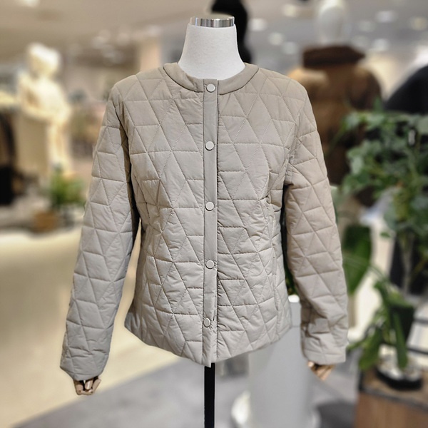 <b>파파야</b> 누빔패딩노카라봄점퍼 PNPRJP002A