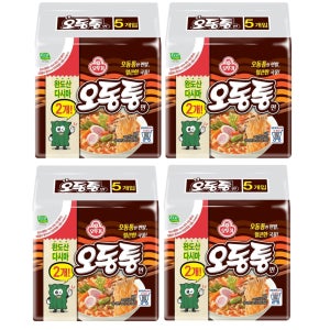 오뚜기 오뚜기 오동통면 120g 20개 멀티팩 봉지라면