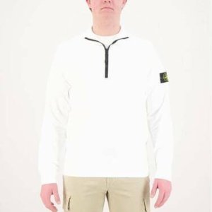 스톤아일랜드 61951 코튼 플리스 HalfZipper Sweatshirt Regular 핏 하프집업 맨투맨 레귤러핏 801561951 A0001 /1