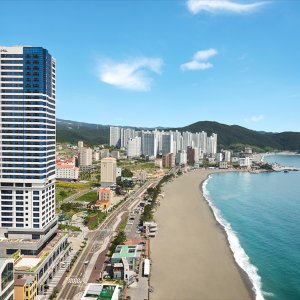 머큐어 앰배서더 울산_슈페리어 더블 파셜오션뷰