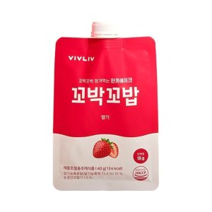 비브리브 꼬박꼬밥 딸기 40g