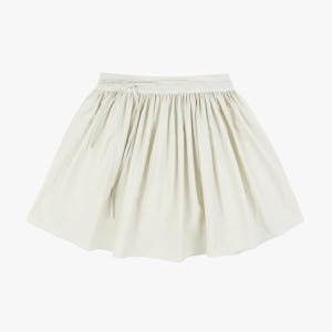 [핑크 파인애플] STRAP RUSTLE SKIRT_BEIGE STRAP RUSTLE SKIRT_BEIGE