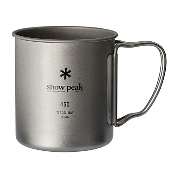 Snow Peak Titanium Single Wall 450 Mug (스노우피크 티타늄 싱글월 450 머그)