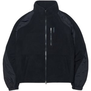 [노매뉴얼] T.S FLEECE JACKET - BLACK NM63FT01M1BK