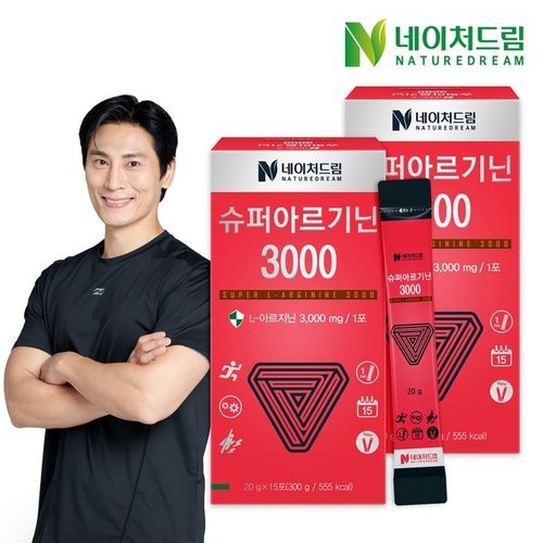 [네이처드림]슈퍼아르기닌3000 15포 X 2박스P085645067