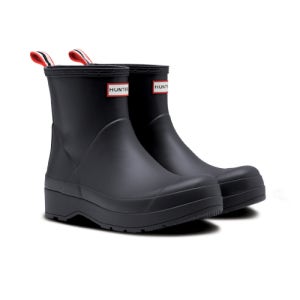 [헌터] [MEN] 오리지날 플레이 숏 레인부츠 - 블랙 MFS9088RMABLK MFS9088RMABLK