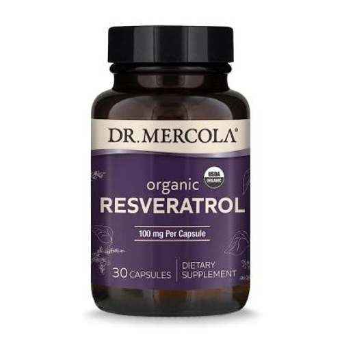 Organic Resveratrol 100 mg 30 Capsules  1개  30정