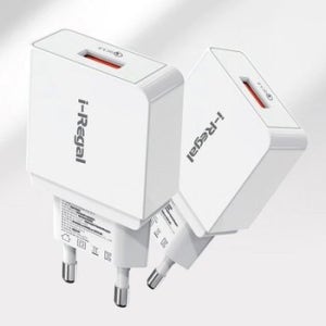 가정용 고속 충전기 UW82 QC3 0 18W 1포트 IRG-UW82 (WFFS1A7)