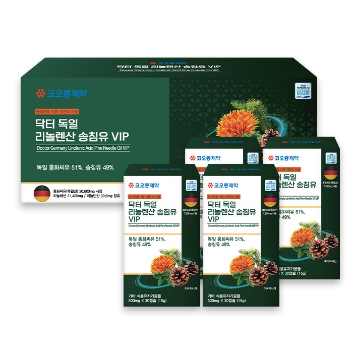 코오롱제약 닥터 독일 <b>리놀렌산</b> 송침유 VIP 15g