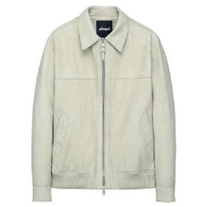 알레그리 Eco Suede 카라넥 블루종 점퍼 ARJU5A101I2