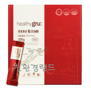 코웨이 <b>헬시그루</b> 발효<b>홍삼</b> 활고 10g x 30포