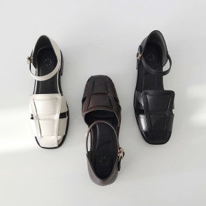 [서현 착용] 인텐스 by 엘칸토 여성 피셔맨 오픈슈즈 2.5cm LCWO85I513