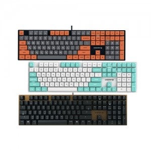 CHERRY KC200 MX2A 기계식 그레이 오렌지 (백축)