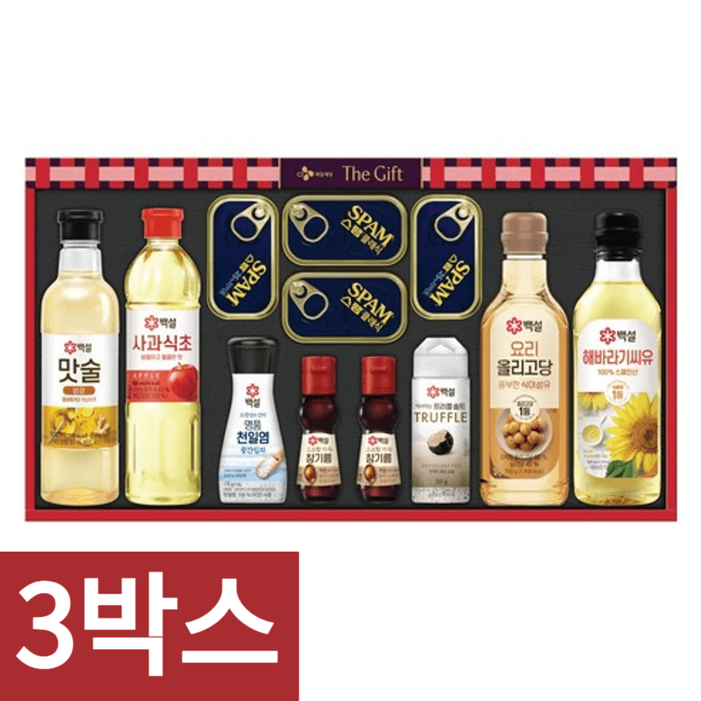 추석 명절선물 스팸 <b>종합</b>세트 CP호 3박스  3세트