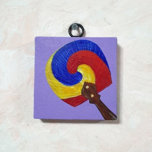 태극선 미니 벽걸이 액자 한국 선물, 김하다