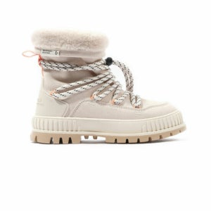 팔라디움 [팔라디움] 팔라쇼크 하이버 아몬드밀크 여성 부츠 94349-175-M