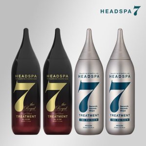 헤드스파7 로얄블랙 + 더프리미엄 트리트먼트 세트 (210ml 4병) TV상품