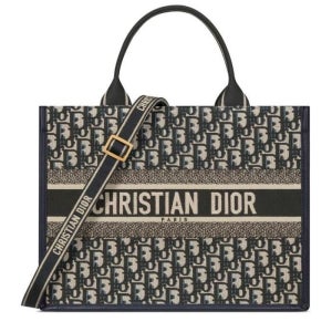 디올 북 토트 로고 숄더백 미디움 DIOVJER6BLUZZZZZ00 26 FW Book Tote 스트랩 더블핸들 115448769