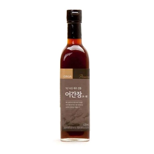 <b>올가홀푸드</b> 제주전통 어간장  420ml  3개