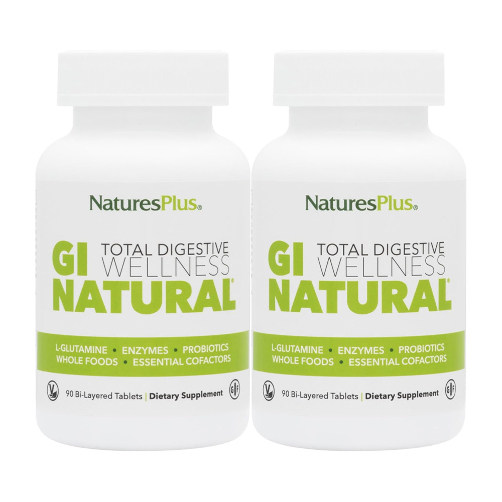 토탈 <b>소화</b> 웰니스 <b>네이처스플러스</b> GI Natural 90정 2통  2개