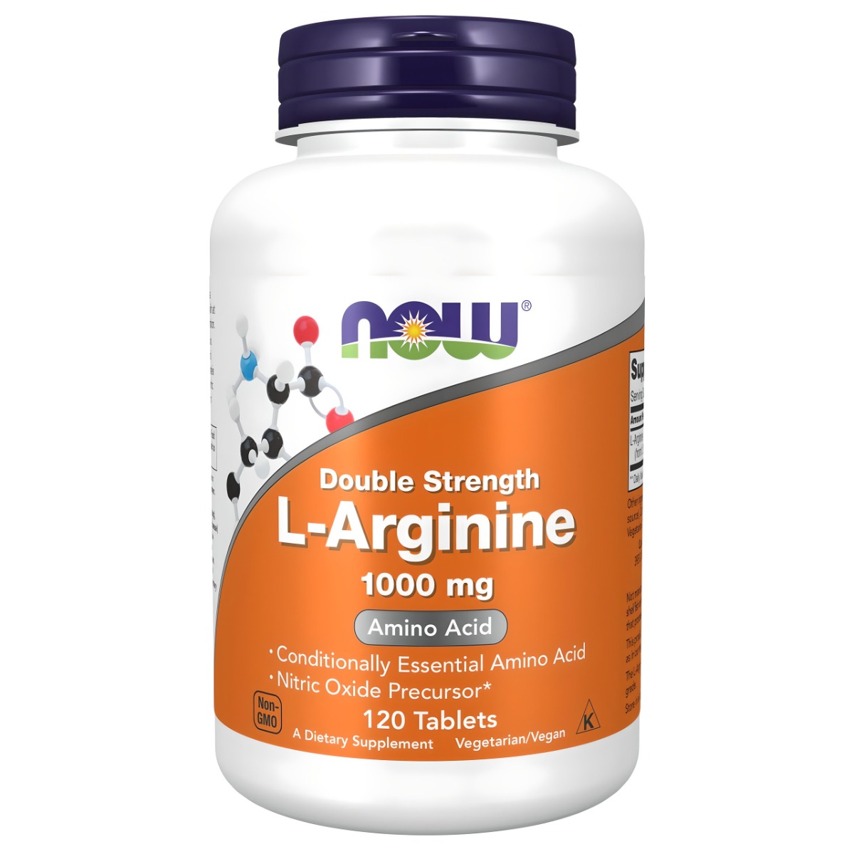 <b>나우푸드</b> 더블 스트랭스 L-<b>아르기닌</b> 1000mg 타블렛  120정  1개