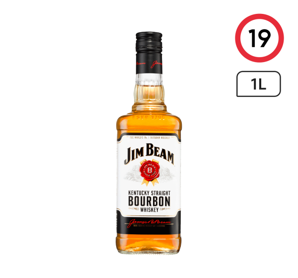 짐빔 화이트 40도 1L, 1개