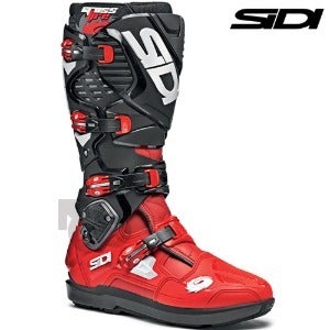 시디부츠CROSSFIRE 3 SRSLONG BOOTS - red/red/black -