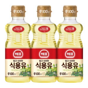 사조해표 사조 해표 콩기름 250ml x 3개 / 식용유 유지류 오일 기름