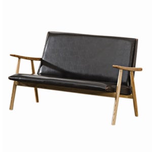 레자소파 비트 체어 가죽 2인 학원