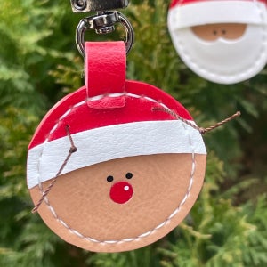 옥수수가죽 크리스마스 오너먼트 키링, reH