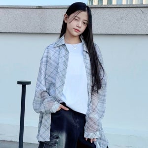 [더데이걸][온라인전용] 얇고 가벼운 박시핏 셔츠 TGBW25F1E